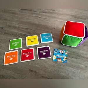 Toddler roll and play game gently used